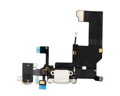 iPhone 5G Charging Port Flex Cable White
